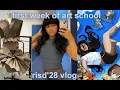 first week of art school at RISD freshman year