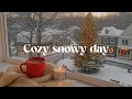 cozy snowy day: dreamy december winter morning playlist ☃️🤍 romanticize your life with guitar music