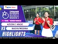 Azizah/Angie VS Nasya/Medina - Highlights Padel | TOSI Season 4