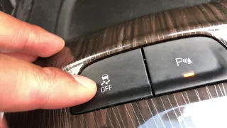 Chevy Malibu - Traction control button