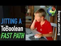 Browser hacking JIT fast path for JavaScript ToBoolean
