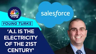 Every Biz Application Will Be Powered By AI: Vala Afshar Of Salesforce | Young Turks | CNBC TV18