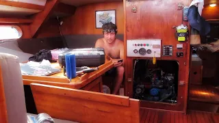 Bad Mechanic Ruined our Sailboat Motor (E.93 Sailing w/the Litzenbergers)