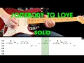 Download Lagu SOMEBODY TO LOVE - Guitar lesson - Guitar solo (fast \u0026 slow with tabs) - Queen