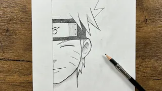 Easy Naruto drawing for beginners how to draw Naruto uzumaki step-by-step