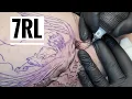 Falling Angel 7RL ONLY Tattoo