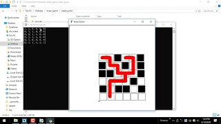 maze runner with python