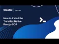 React Localization with Transifex Native SDK installation