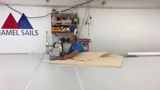 Hamel makes Exlex sails 2 sq meter