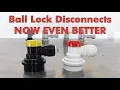 Duotight Ball Lock Disconnects - A New Innovative Brewing Quick Connect that is Awesome