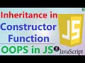 Inheritance in Constructor Function Class Inheritance in JavaScript OOPS in JavaScript