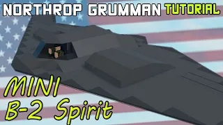 Mini B-2 Spirit Bomber Plane Crazy - Tutorial