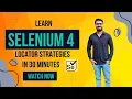 Mastering Selenium 4 Locators Techify Zone Tutorial 13
