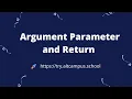 JavaScript Arguments Parameters and Return Explained