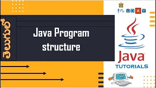 1 3 java program structure tutorial in TELUGU