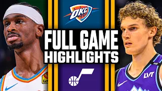 Oklahoma City Thunder vs Utah Jazz - FULL GAME HIGHLIGHTS | January 7, 2026 #nba   #nbahighlights