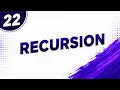 22 Python Recursion Explained for Beginners Recursion in Python Tutorial