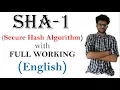 SHA-1 Secure hash Algorithm working in English CSS series