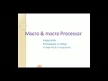 Macro Macro Preprocessor
