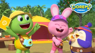 Camping Day│Doremi 10 Minute Songs│Happy Camping Song│Doremi Friends - Nursery Rhymes