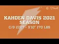 Ka en Davis QB Class of 2027 - 2021 Full Season Highlights