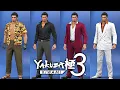 Yakuza Kiwami 3 Dark Ties - All Outfits Customization 4K 60FPS