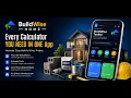 BuildWise Home Calculator App for iOS and Android