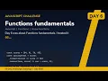 Functions fundamentals - Day JavaScript Challenge