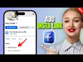 How to add instagram link in facebook