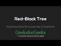 Red Black Tree Insertion GeeksforGeeks