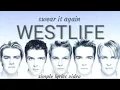 Download Lagu westlife-swear it again (lyrics)