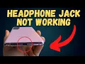 Samsung Galaxy S20 fe Headphone Jack Not Working Earphone not Connecting