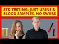 STD Testing Just Urine or Blood Sample No Swab