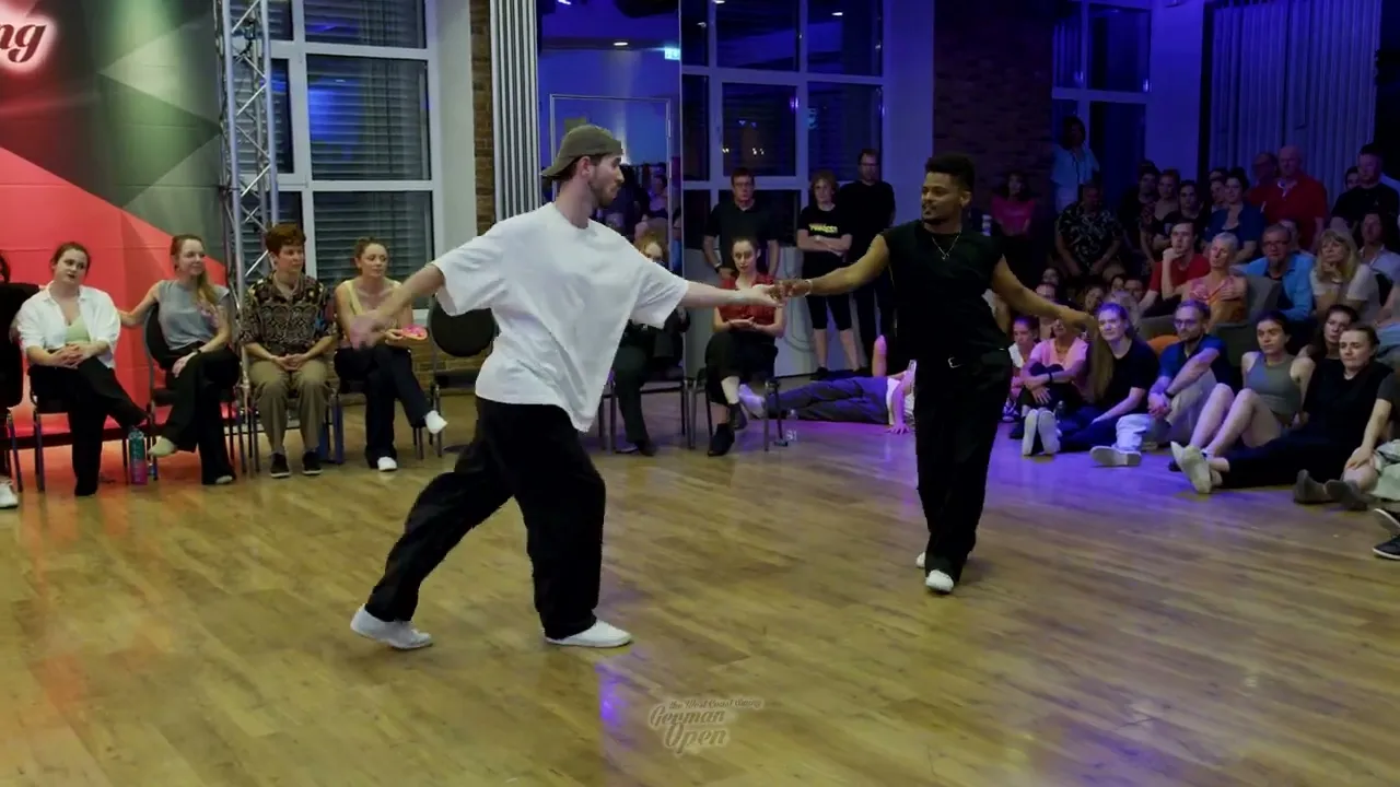 Attila Kobori & Igor Pitangui - 3rd place All-Stars Jack&Jill Finals - German Open 2025