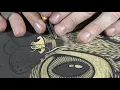 Download Lagu Cat and a fish woodcut block - Relief carving