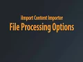 iImport - Content Importer for iManage Work