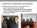 Honors Program presentation
