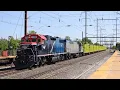 Amtrak NJ Transit Trains at Edison Station on the Northeast Corridor - 25
