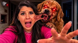 MEU CACHORRO É UM SKINWALKER E ME MORDEU 😱😭