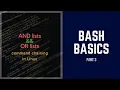 Linux Bash Scripting Basics - Part 3 And Lists and Or Lists
