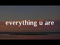 Download Lagu Hindia - everything u are (Lirik) || Rumah Ke Rumah, Kita Usahakan Lagi...(Mix)