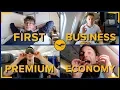 Flying With LUFTHANSA In All Four Classes: First Class, Business, Premium \u0026 Economy