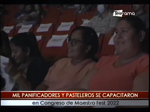 Mil panificadores y pasteleros se capacitaron en congreso de Maestro Fest 2022
