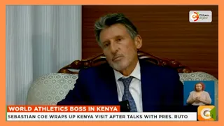 JKL | WORLD ATHLETICS BOSS IN KENYA