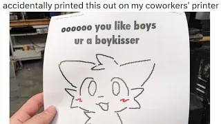 Sending Things to a Stranger's Printer by Accident