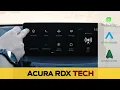Media Screen in the Acura RDX Apple CarPlay Android Auto Reboot and more