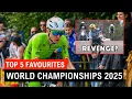 Download Lagu Top 5 Favourites UCI Road World Championships Road Race 2025 - Tadej Pogacar vs Remco Evenepoel