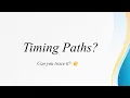 How Many Timing Paths Exist in STA Reg to Reg Input and Output