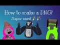 How to make a PNG Gorilla tag