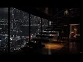 Download Lagu Relax With A Penthouse Overlooking The New York City Relax With The Sound Of Rain By The Window 🛌